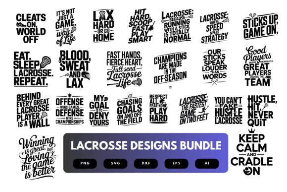 Lacrosse SVG Bundle: Graphics and Crafts for Editorial Publishing