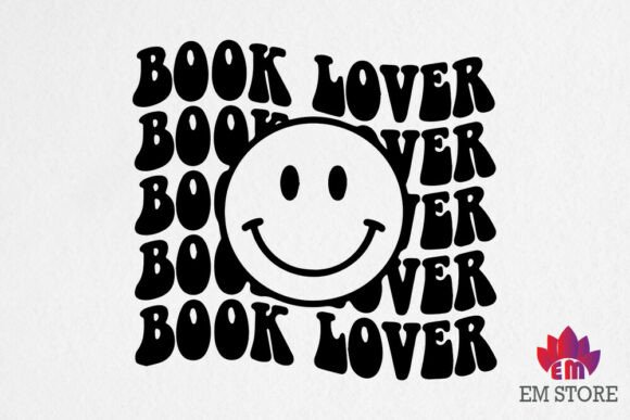 Reading Book - Book Lover SVG Graphics for Crafts