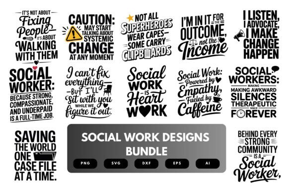 Reviewing the Social Work SVG Bundle for Real Embroidery