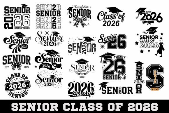 Senior 2026 SVG,PNG Bundle: A Crafts Graphics Review